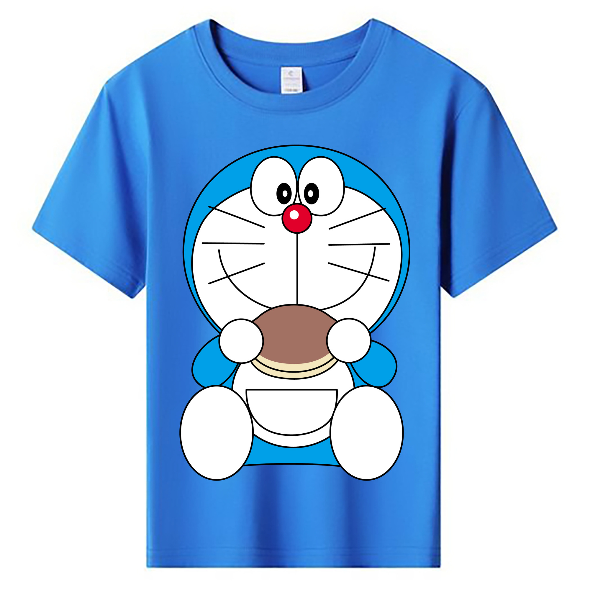 （画像用） ドラえもん Doraemon 綿100％キッズTシャツ（フロントプリント）